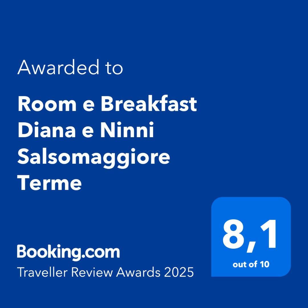 Room E Breakfast Diana E Ninni Salsomaggiore Terme Exteriér fotografie